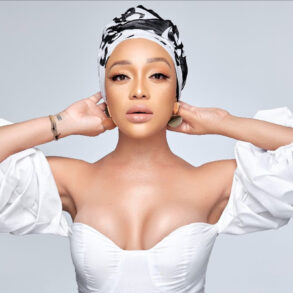 Thando Thabethe in her reality series Unstoppable Thabooty