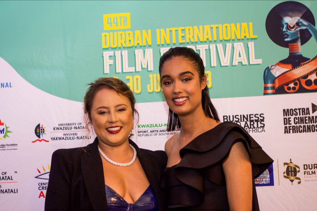 Layla Swart and Andrea Voges at the opening of DIFF 2023