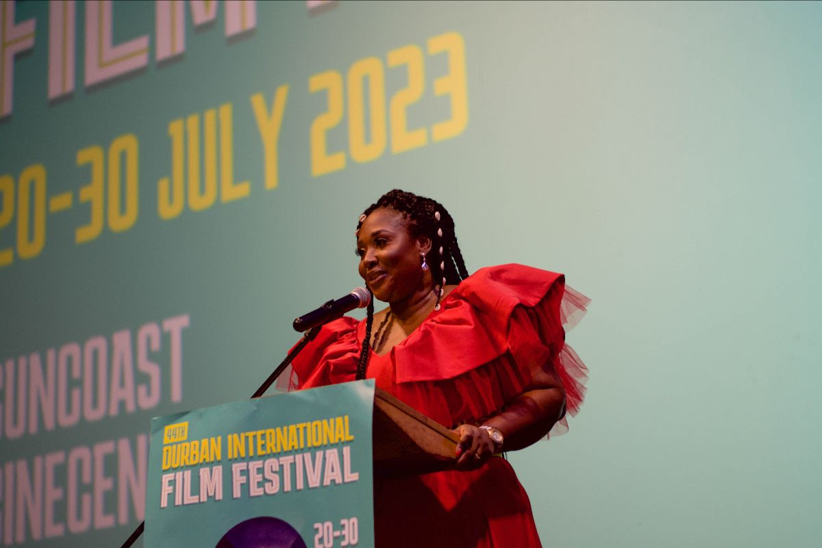 Apolline Traoré the director of the opening film at DIFF 2023, SIRA