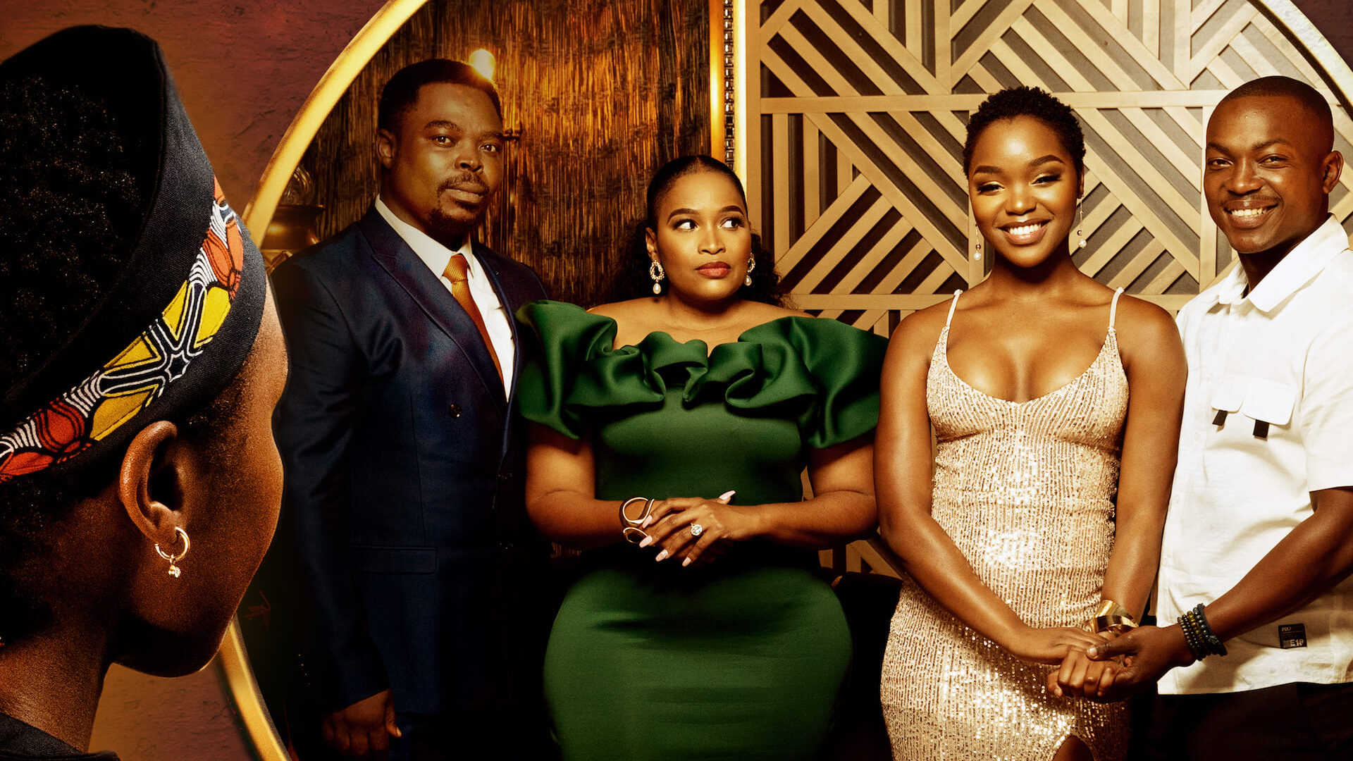 Sibongile and the Dlaminis in Mzansi Magic