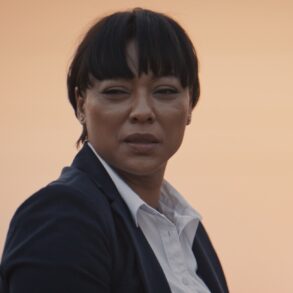 Lorcia Cooper as Detective Morapedi in Red Ink