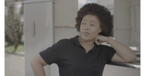 Simphiwe Ngema as Zanele in The Winning Ticket