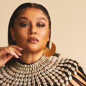 Angela Sithole plays the role of Winnie Bhodoza - Khaya Bhodoza's wife on Empini S1