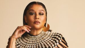 Angela Sithole plays the role of Winnie Bhodoza - Khaya Bhodoza's wife on Empini S1