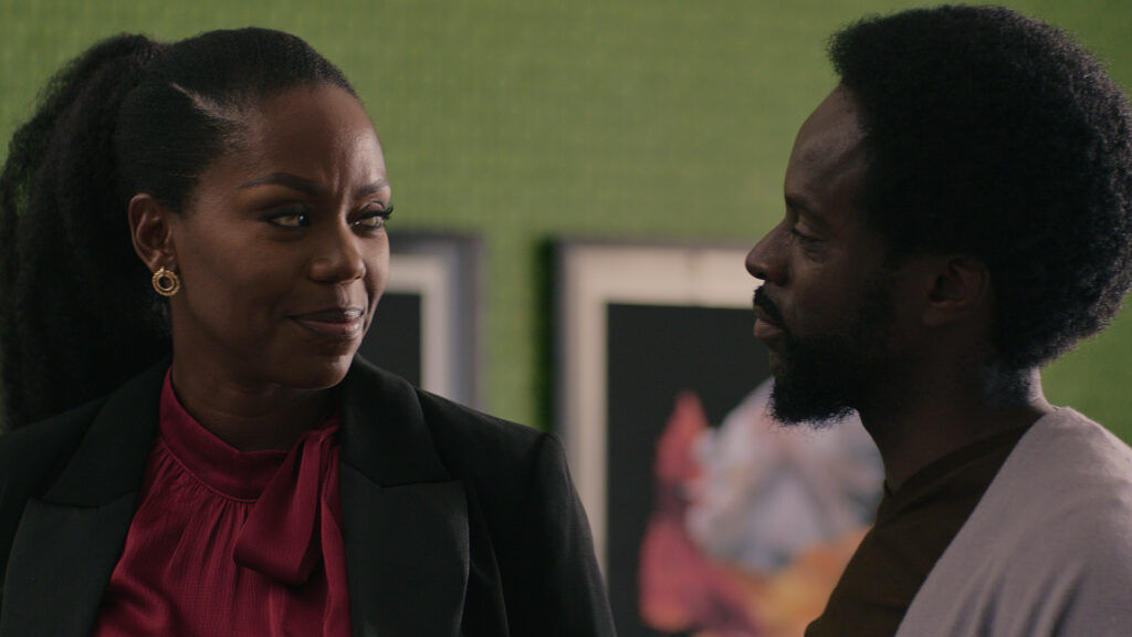 Xolile Tshabalala and Anthony Oseyemi in Blood Legacy