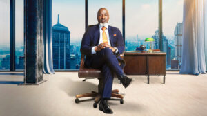 Nimrod Nkosi as Gatsha Gumede in Law, Love and Betrayal