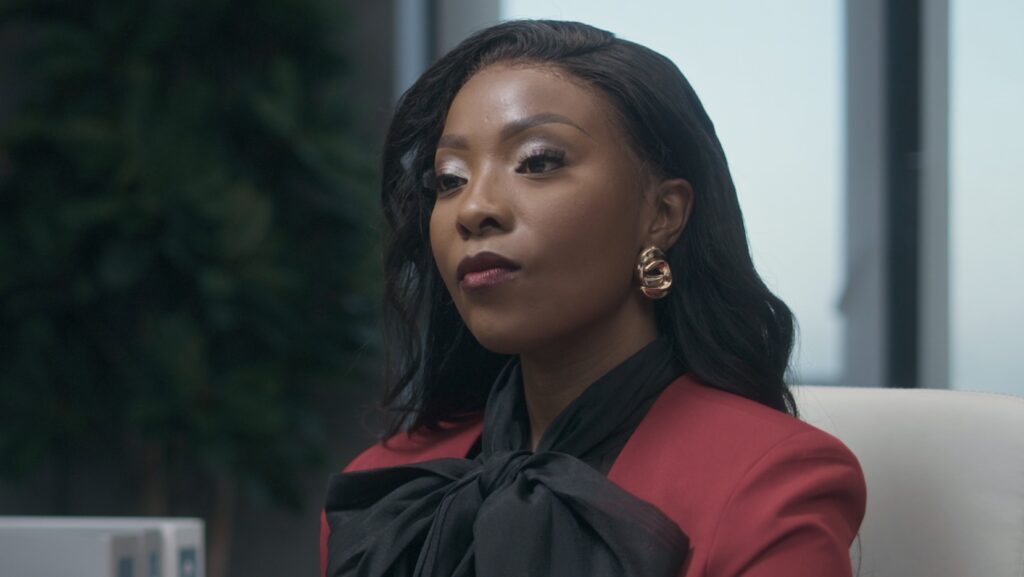 Pearl Modiadie as Ayanda in LLB