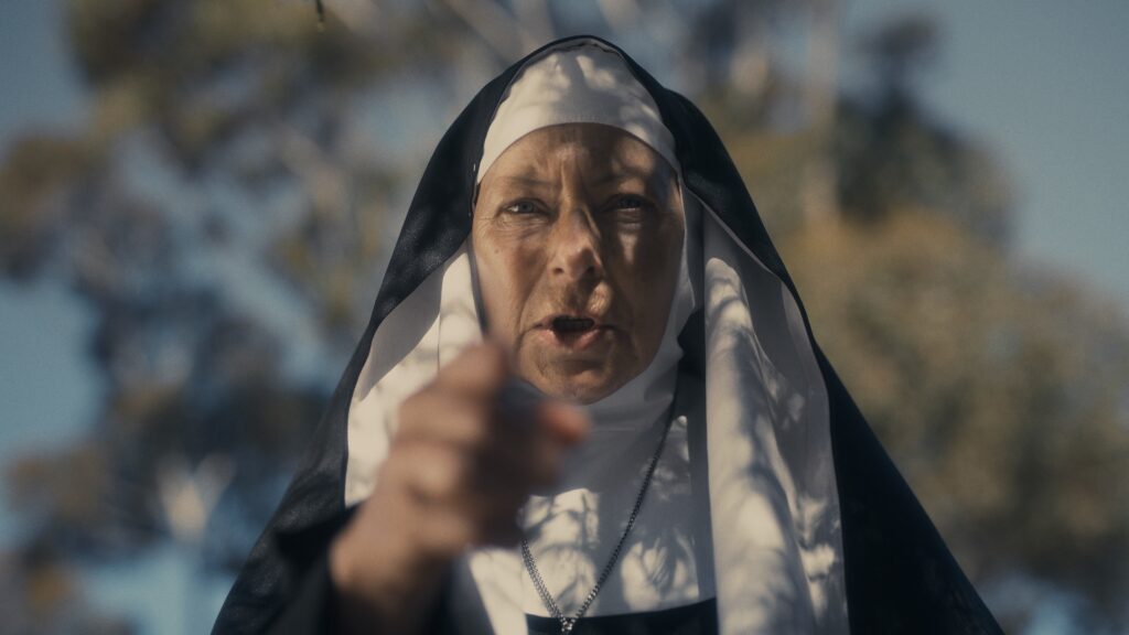 Jennifer Steyn as Sister Beatrice in Snake