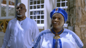 Themba Ndaba and Slindile Nodangala in Queendom