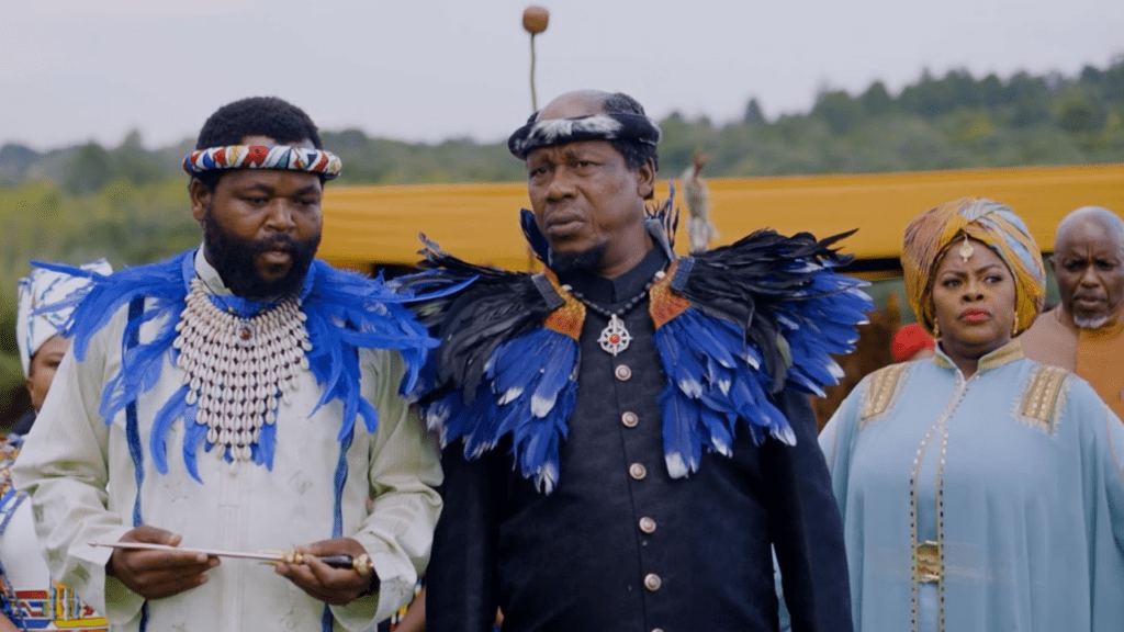 (From left): Jabulani Hadebe aka Sjava, Hamilton Dlamini, Dawn Thandeka King and Themba Ndaba in Queendom