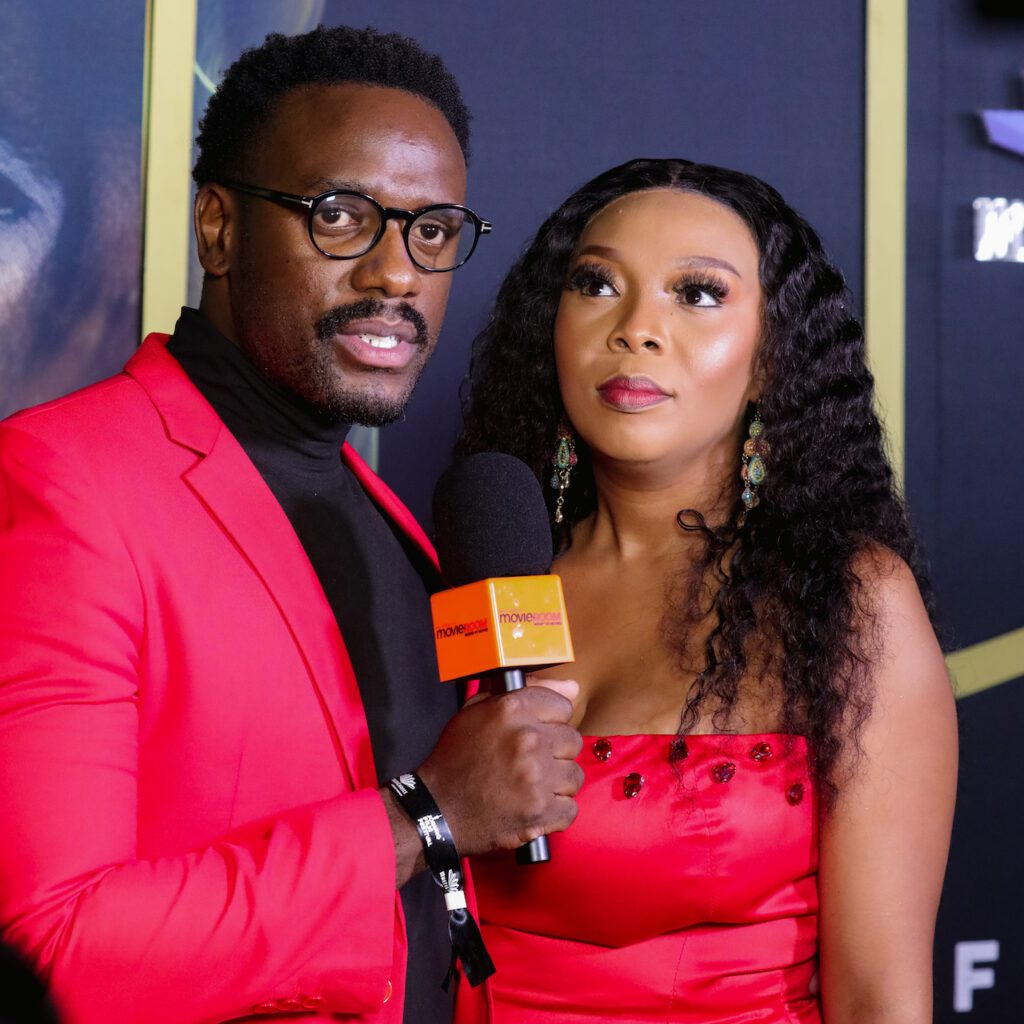 Bonko and Lesego Khoza at Joburg Film Festival