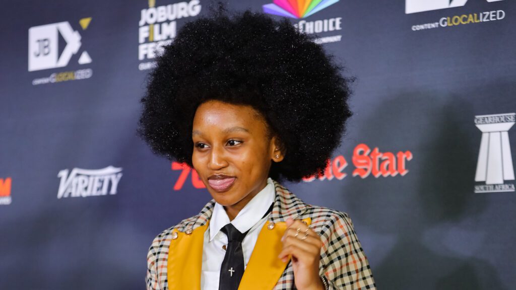 Zekhethelo Zondi at the 8th Joburg Film Festival