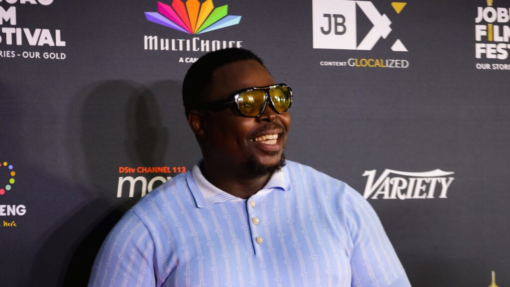 Siyabonga Shibe at the 8th Joburg Film Festival