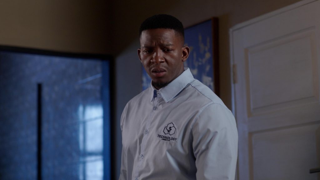Lawrence Maleka as Mzi in Critical But Stable