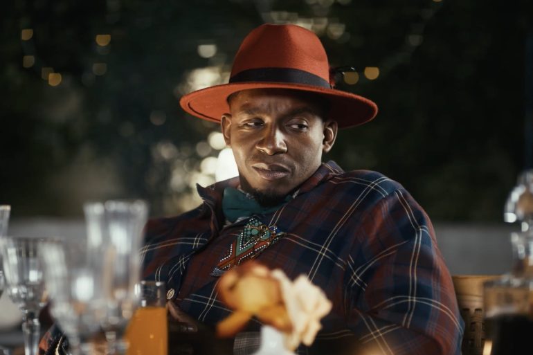 Lawrence as Mzi in Critical But Stable