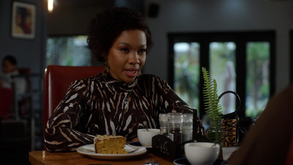 Mapaseka Koetle as Lovey in Critical But Stable