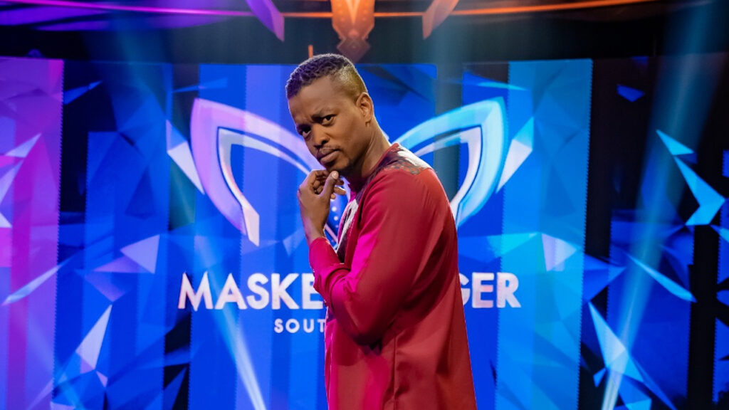 Mpho Popps is the host of The Masked Singer South Africa S3