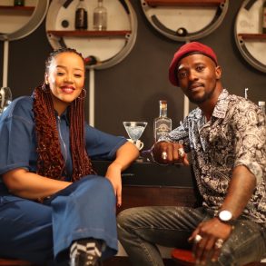 Abdul Khoza and Londeka Sishi on Uzalo