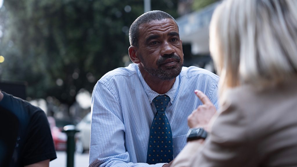 Brendon Daniels as Ruan in Change. at Silwerskermfees