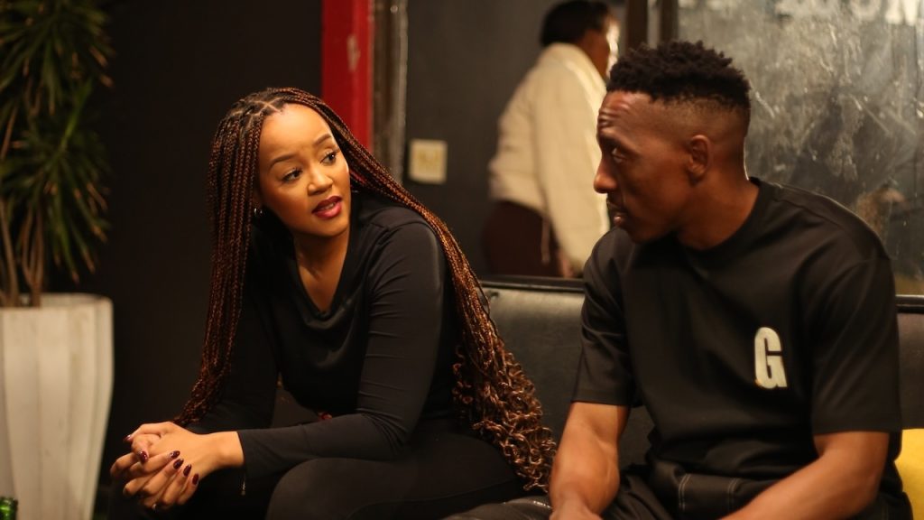Londeka Sishi and Lungani Mabaso as Lungsta and Phefeni in Uzalo