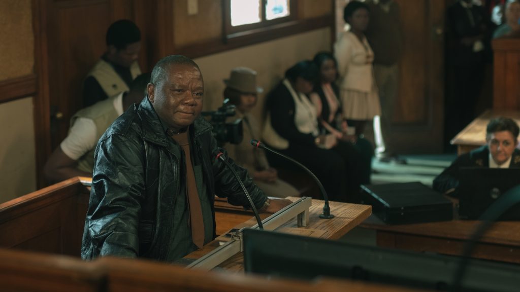 Molefi Monaisa as Detective Bennet Tau in Umthetho S1