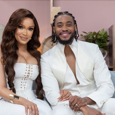 Dineo Langa and Solo Langa hosts of Love is Blind South Africa on Netflix