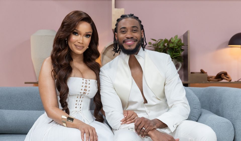 Dineo Langa and Solo Langa hosts of Love is Blind South Africa on Netflix