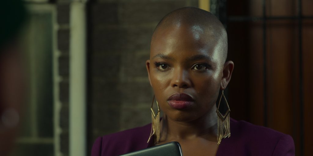 Rosemary Zimu as Zinhle in Savage Beauty